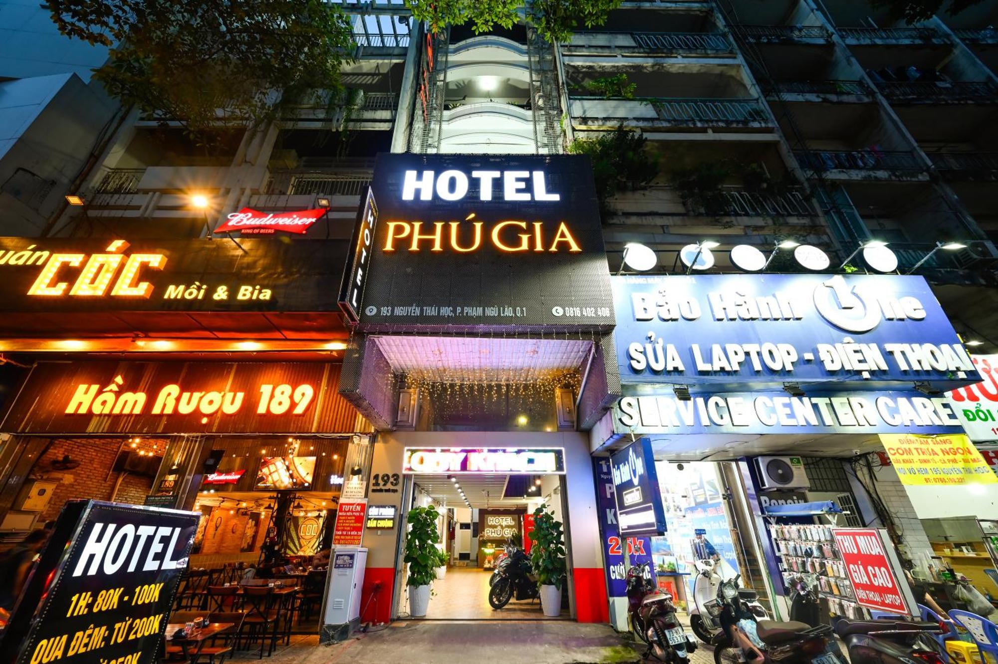 Phu Gia Hotel 193 Nguyen Thai Hoc Ho Chi Minh City Exterior photo